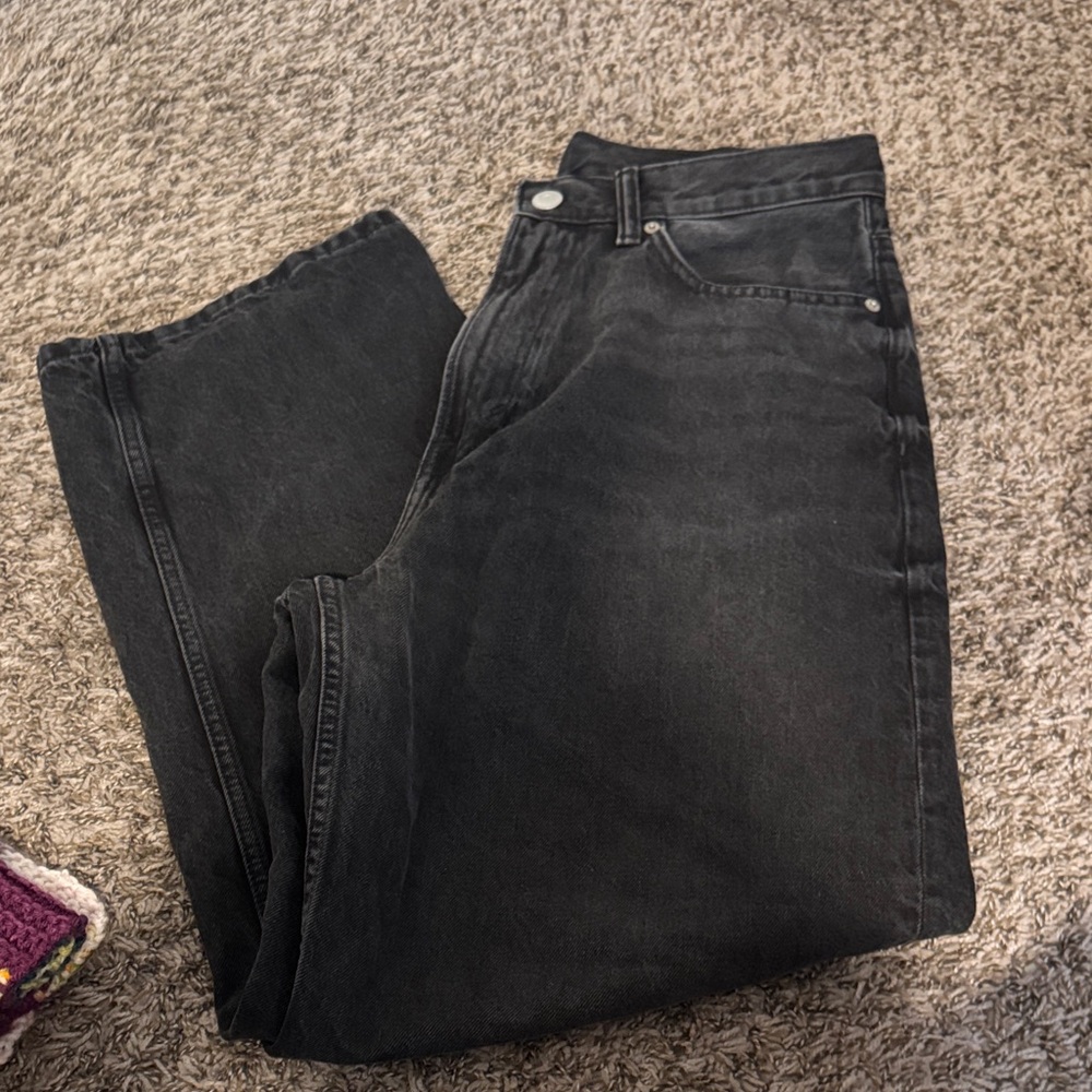 H&M Baggy Black Jeans